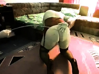 Hard caning of fat old slut Norah