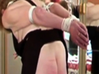 BDSM training in her senior apartment