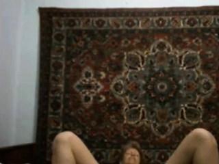 Granny Masturbates with a carrot 1