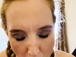 Haley amateur blonde girl toying pussy using a vibrator