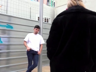 Busty Granny Pounded By Horny Guy