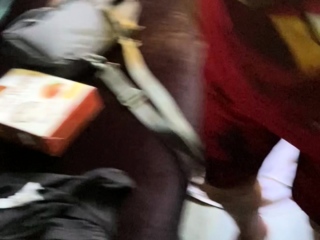 nigger eating his white massa granny asshole at trailer park